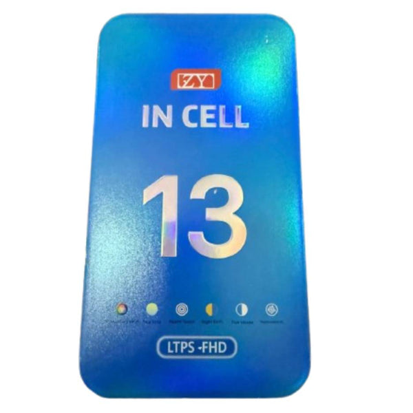Pantalla Premium para iPhone 13 – Calidad A+ ZY INCELL (1080P LTPS FHD COF LCD) con IC reemplazable